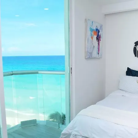 Lovely Studio At The Beach, Stunning Ocean View #1209 Cancún Exterior foto