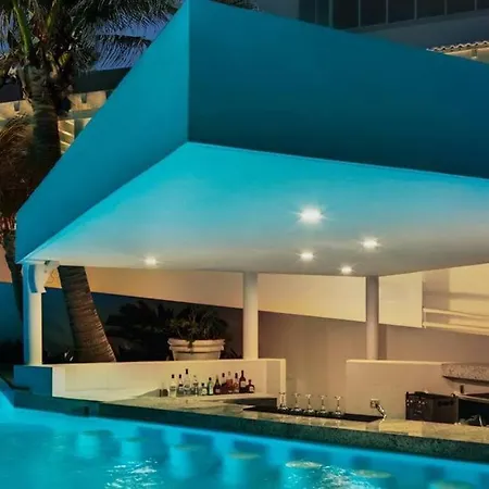Lovely Studio At The Beach, Stunning Ocean View #1209 Cancún Exterior foto